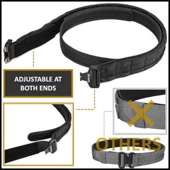 Quick Release Tactical MOLLE Belt Set for Law Enforcement Shooter main image 3